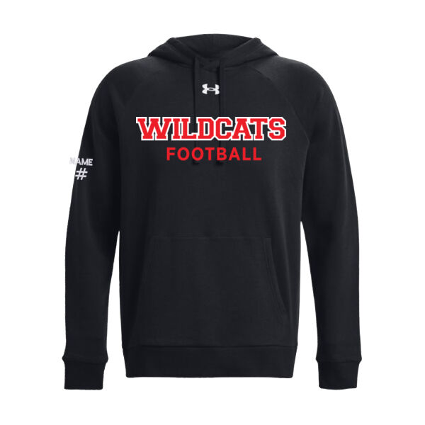 UA Unisex Wildcats Football Twill Hoodie Thumbnail