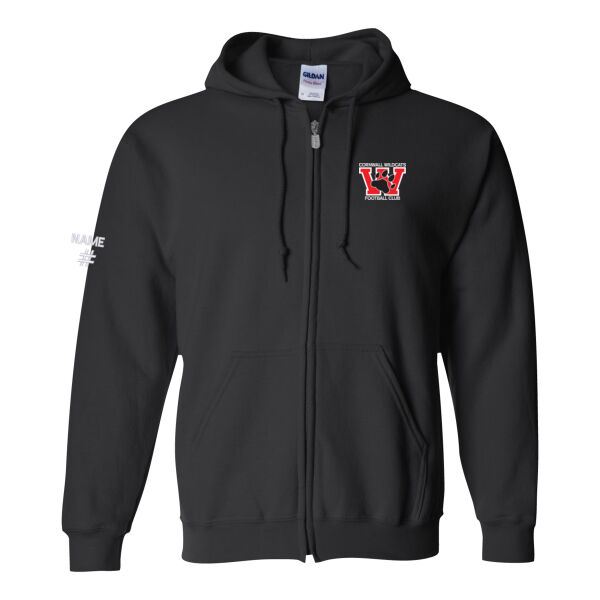 Gildan Unisex CWFC Paw Printed Full Zip Thumbnail