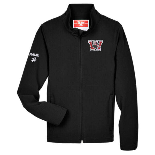 Team 365 Youth CWFC Paw Embroidered Softshell Jacket Thumbnail