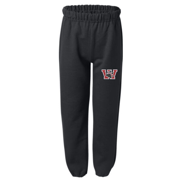 Gildan Youth Paw Embroidered Sweatpants Thumbnail